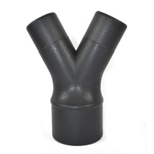 4 Inch x 2-1/2 Inch Two-Way Tube Coupler Adapter