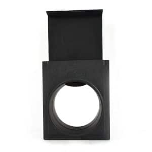 4-Inch Plastic Quick Coupling / Disconnect Blast Gate for Vacuum/Dust Collector