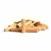 Birch Wood Dowel Pins (Size: 3/8 Inch x 1-1/2 Inch) - 100 PACK