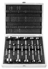 Forstner Bit Set - 16-Piece (1/4 to 2-1/8 inch) - woodshopbits.com woodshopbits.com