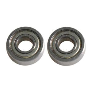 Replacement Router Bit Guide Bearings, 1/4'' I.D. x 5/8'' O.D. 3/16" Height - R4Z Type - 2pcs/pack