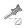 Half-Bullnose Router Bits