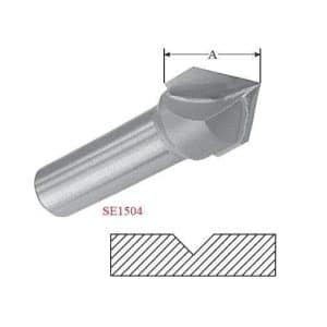 V-Groove 90 Degree Angle Router Bits