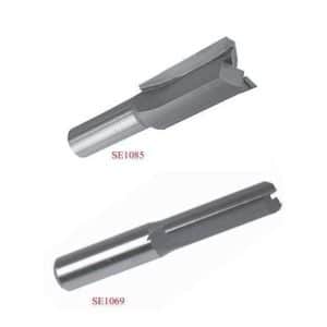 Straight Router Bits - Double Flute