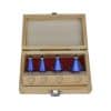 Chamfer Router Bit Set - woodshopbits.com Blue Tornado SHK 1/2 | 4 Piece