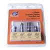 4-Piece Trim Bit Set - woodshopbits.com Blue Tornado SHK 1/4 | 4 Piece Various Sizes