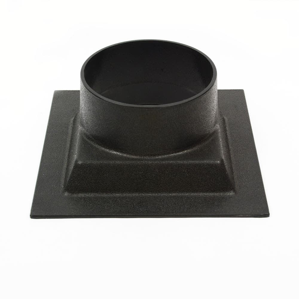 4 Inch Universal Dust Hood with 6 Inch Flange for Wood Shop Dust