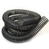 2 Inch x 10 Feet Dust Hose, Clear with Black Helix