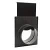 4-Inch ABS Plastic Quick Coupling / Disconnect Blast Gate for Vacuum/Dust Collector (Replaces Jet JW1007)