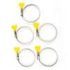 5 Pack 2-1/2 Inch Key Hose Clamp