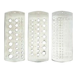 3 Pieces Drill Gauge Set