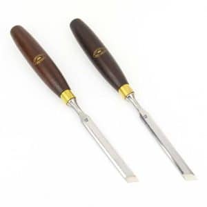 Pair 1/2 Inch Skew Wood Chisels