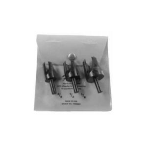 Fuller Plug Cutter Sets - woodshopbits.com WL Fuller SHK 1/4 | N 3 | Sizes 3/8, 1/2, 5/8 | CS