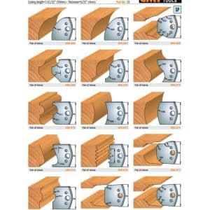 Profile Knives for Insert Shaper Heads (Profiles 500-580)