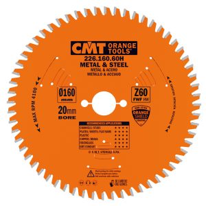 "Dry Cut Steel Blade 5-7/8"" X 20Mm T60 Fwf"