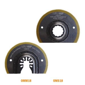 3-7/16” Radial Saw Blade For Wood & Metal - Bim+Tin (1-Pc.)