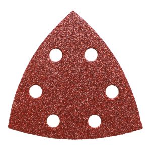 3-5/8” Aluminum-Oxide Delta Sandpaper For Wood. Perforated (10-Pcs.)