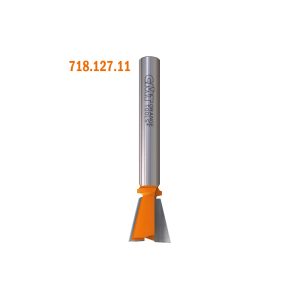Solid Carbide Dovetail Bits D=3/8” A=9° S=1/4”