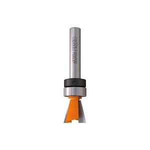 Solid Carbide Dovetail Bits With Bearing D=3/8” A=14° S=1/4”