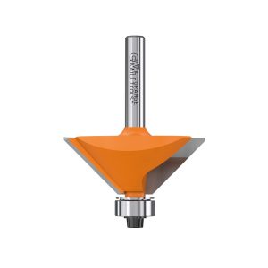 Chamfer Bit With Bearing D=1-49/64”X23/32” A=45° S=1/4”