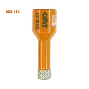 Diamond Dry Hole Saw D=3/8”X1-3/8”X2-3/8’’ S=5/8”-11
